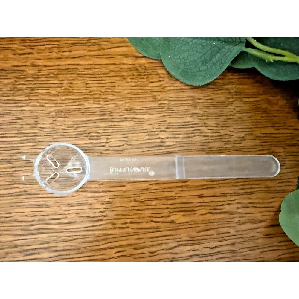 Vintage Tupperware Olive Pickle Fork 1450 Clear Mid Century Barware 1960's- 1970